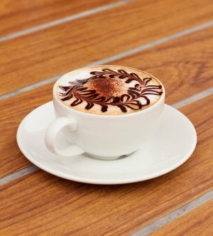 Cappucino z czekoladą