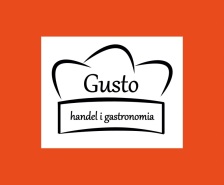 Logo Gusto Catering --- tel 721 164 633