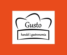 Logo GUSTO - catering - restauracja - sala bankietowa
